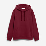 PAARLO FLEECE HOODIE | velvet red