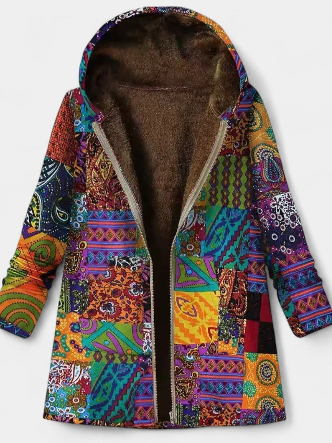 Parka s kapucí Eliška pro zimní nošení