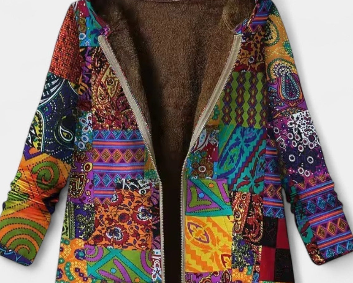 Parka s kapucí Eliška pro zimní nošení