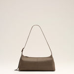 Petit sac crossbody Etienne marron en cuir de taurillon