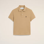 Polo beige en coton Ami de Coeur