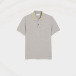 Polo Gris Ami De Coeur En Coton