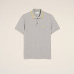 Polo Gris Ami De Coeur En Coton