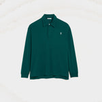 Polo Vert Ami De Coeur En Coton