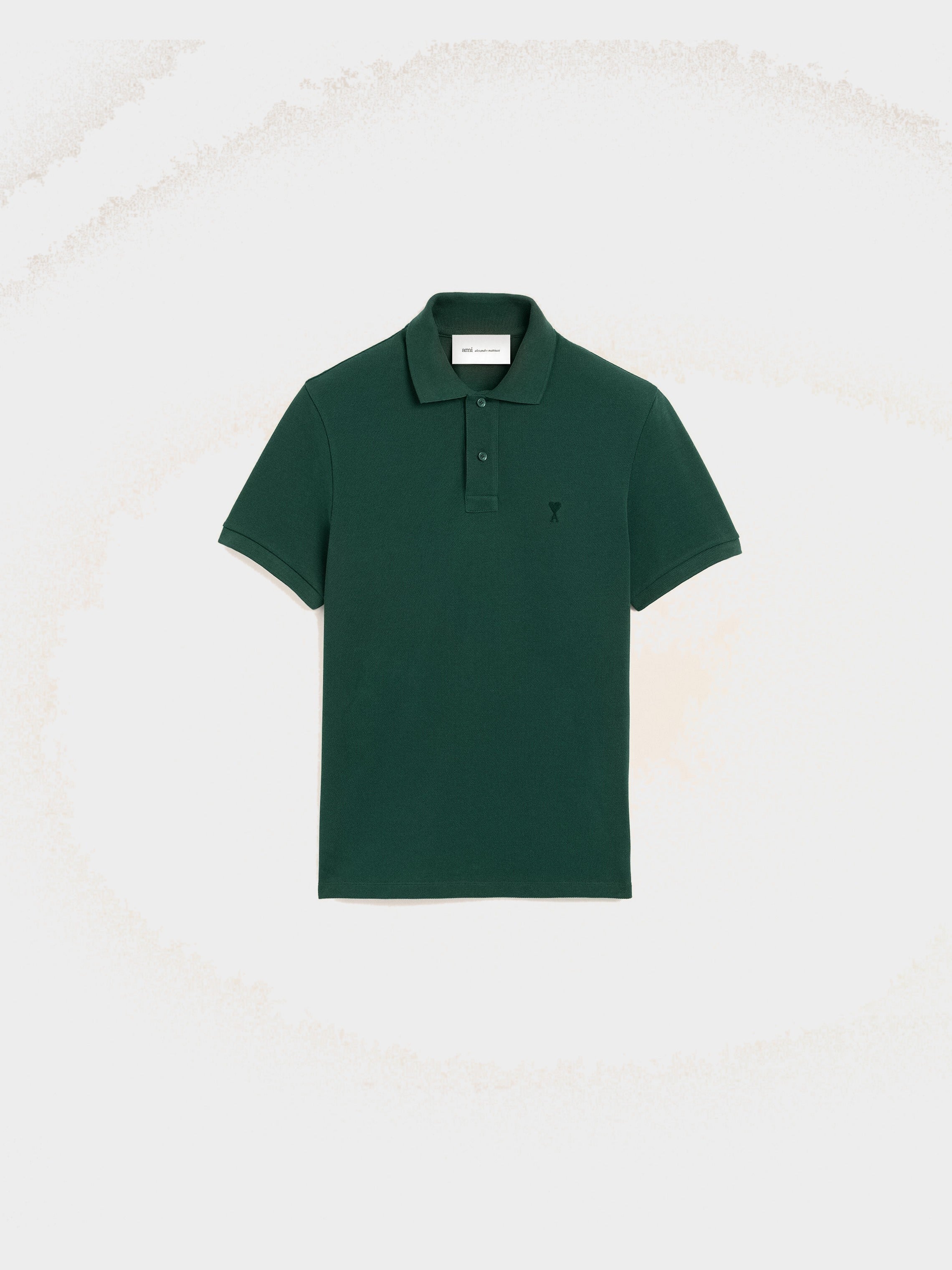 Polo vert en coton Ami de Coeur