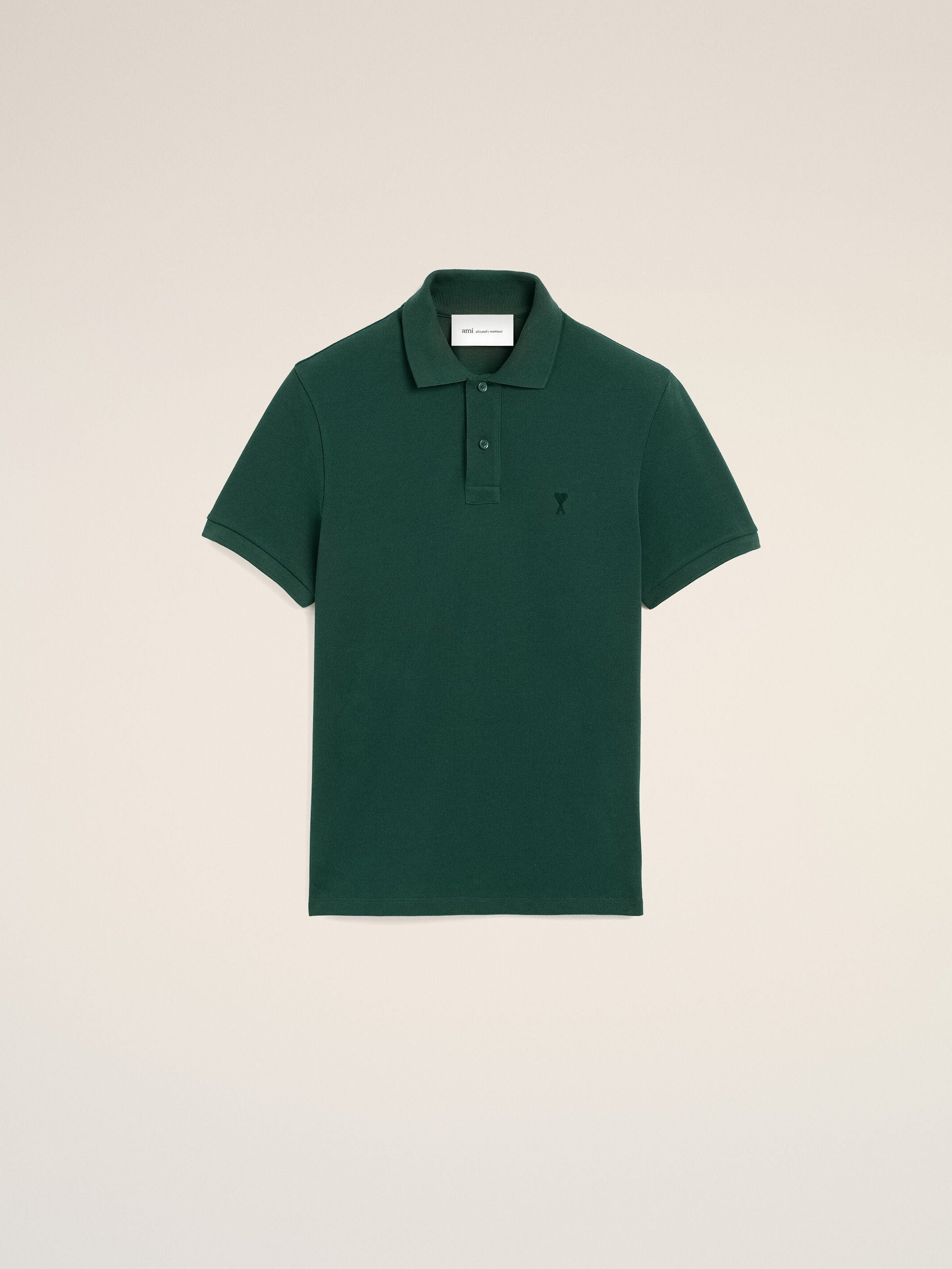 Polo vert en coton Ami de Coeur