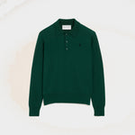 Polo vert en laine Ami de Coeur