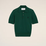 Polo vert en laine Ami de Coeur