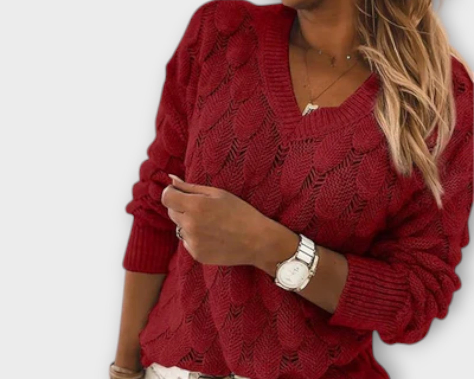 Noemier - V-neck sweater