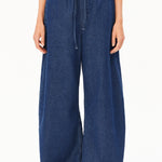 PULL-ON BARREL JEANSHOSE | eau