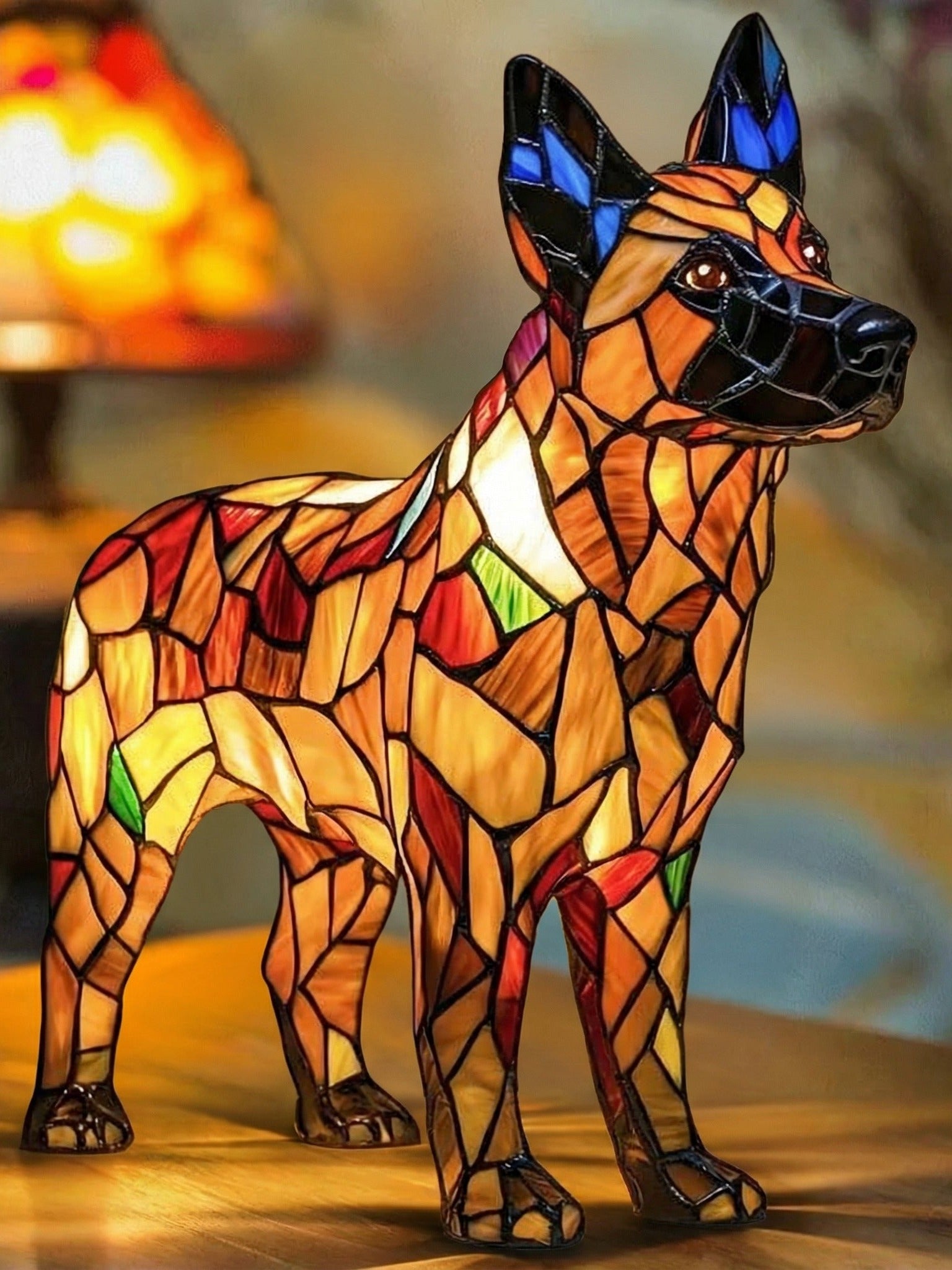 Rex - Lampa z vitráží