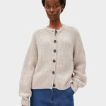 RIPPSTRICK-CARDIGAN | honey melange