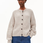 RIPPSTRICK-CARDIGAN | honey melange