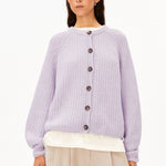 RIPPSTRICK-CARDIGAN | moonlit lilac