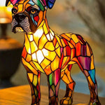 Rocky - Lampa ve vitráži