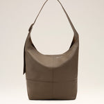 Sac crossbody Etienne marron en cuir de taurillon
