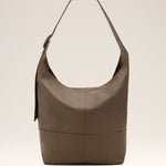 Sac crossbody Etienne marron en cuir de taurillon