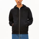 SAROMIAAN SWEATJACKE | black