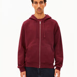 SAROMIAAN SWEATJACKE | velvet red
