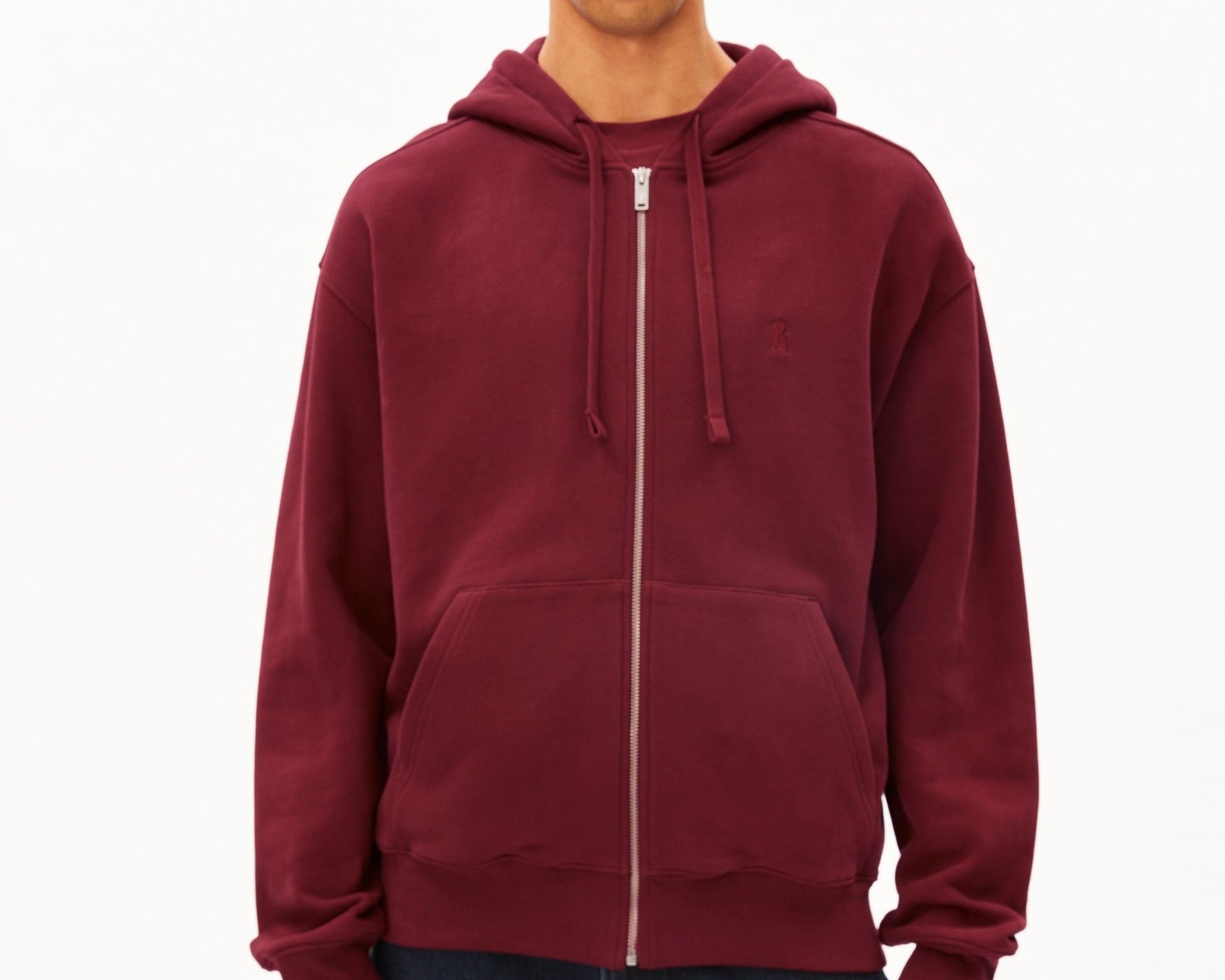 SAROMIAAN SWEATJACKE | velvet red