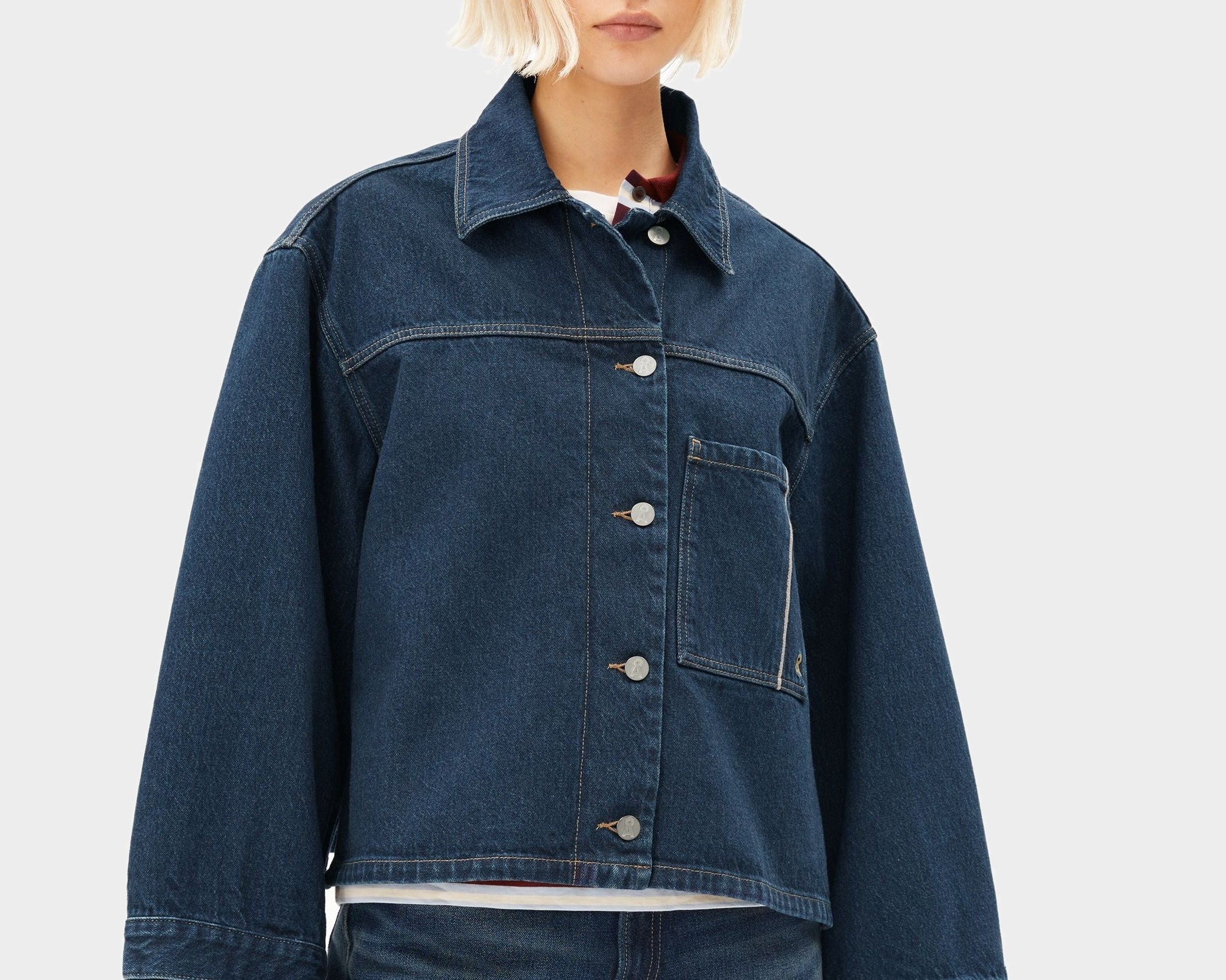 SELVEDGE JEANSJACKE | midnight air