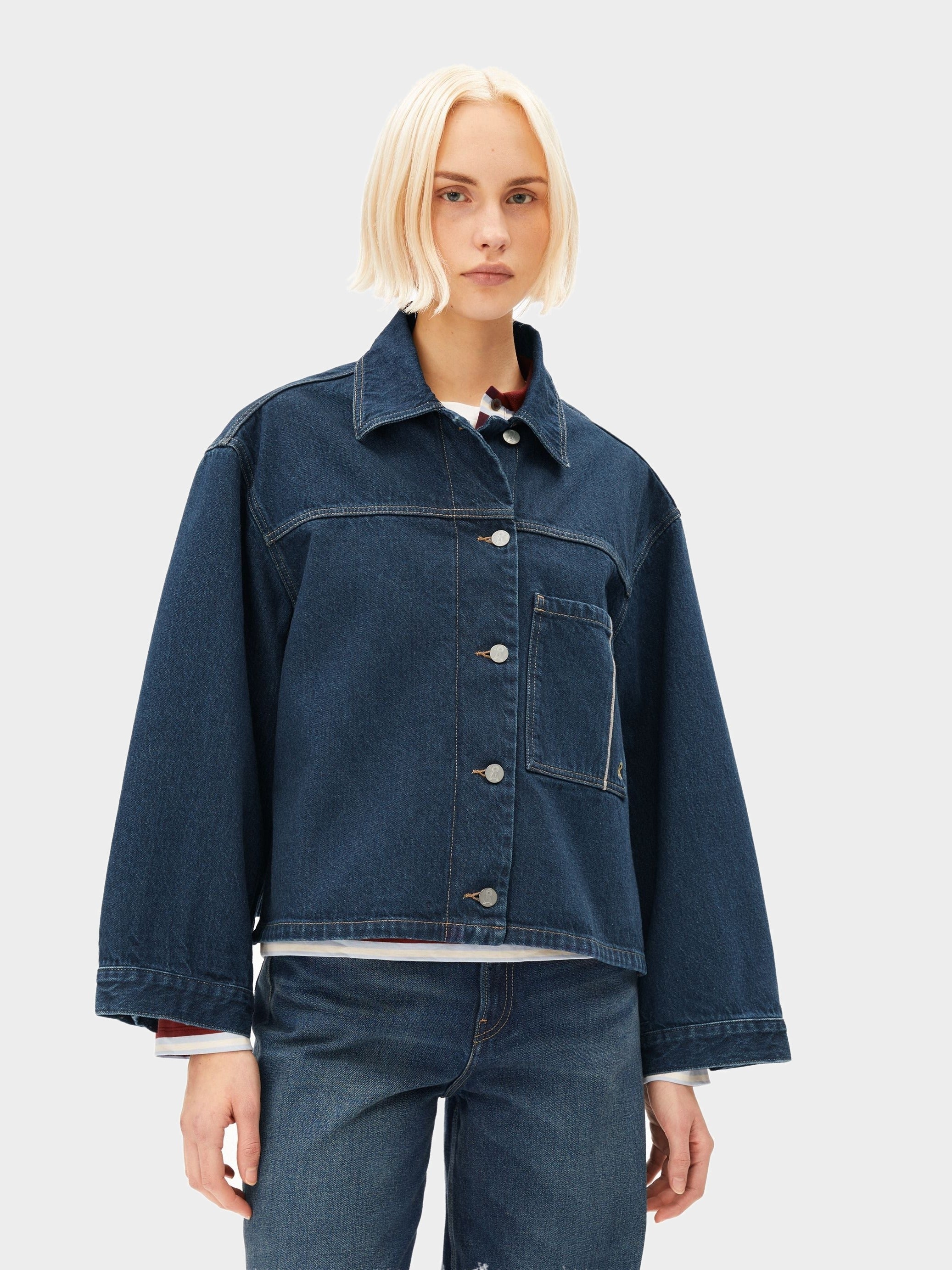 SELVEDGE JEANSJACKE | midnight air