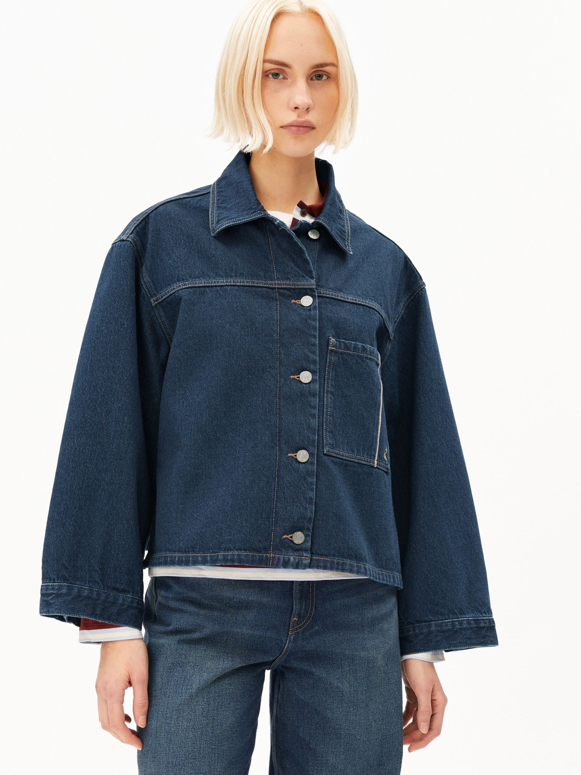 SELVEDGE JEANSJACKE | midnight air