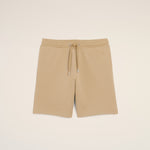 Short beige en coton Ami de Coeur embossé