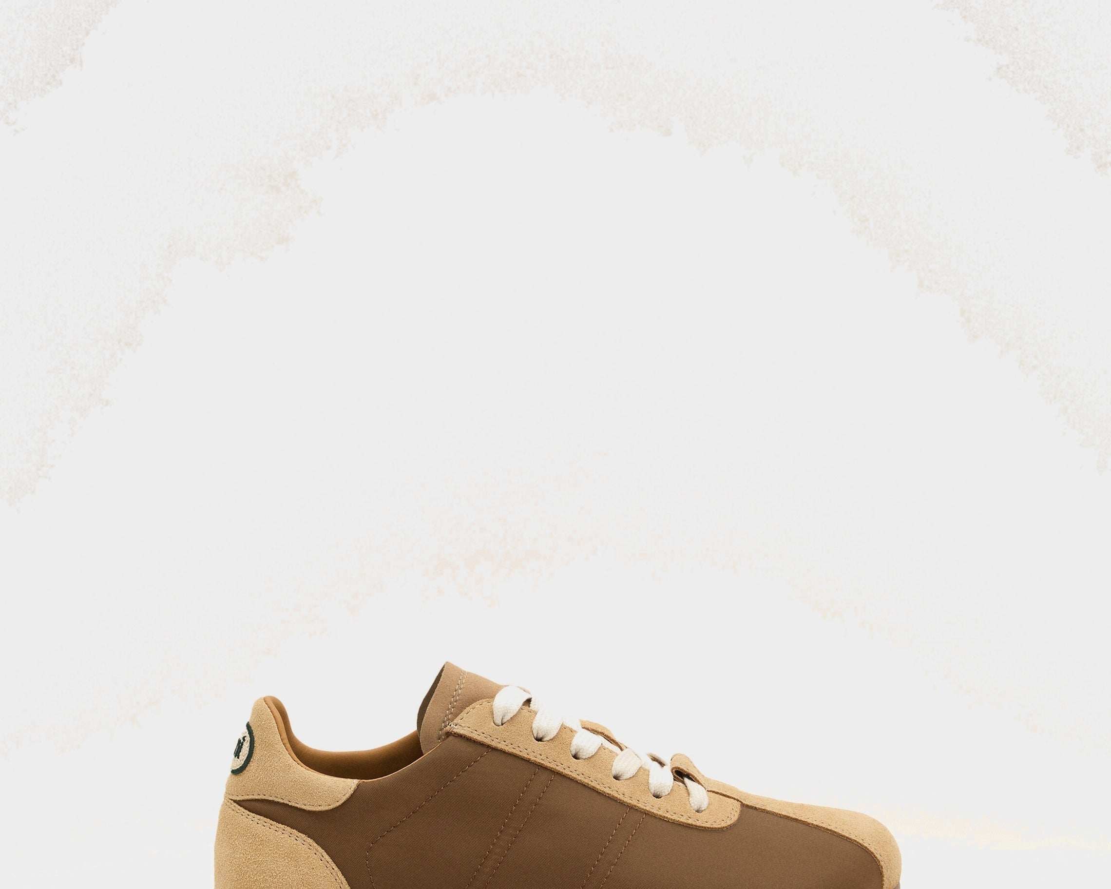 Sneakers Soft marron en nylon