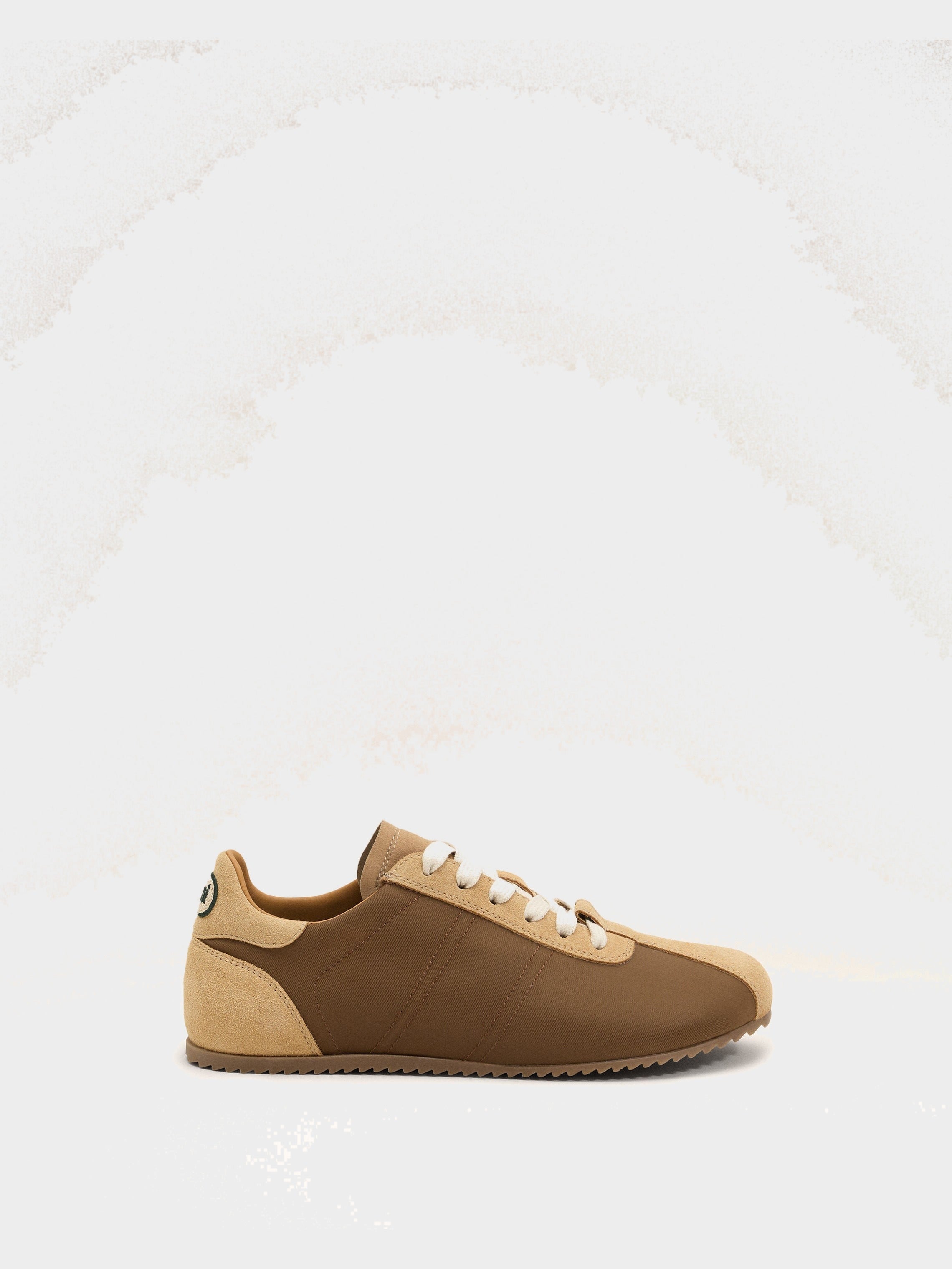 Sneakers Soft marron en nylon