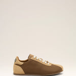Sneakers Soft marron en nylon