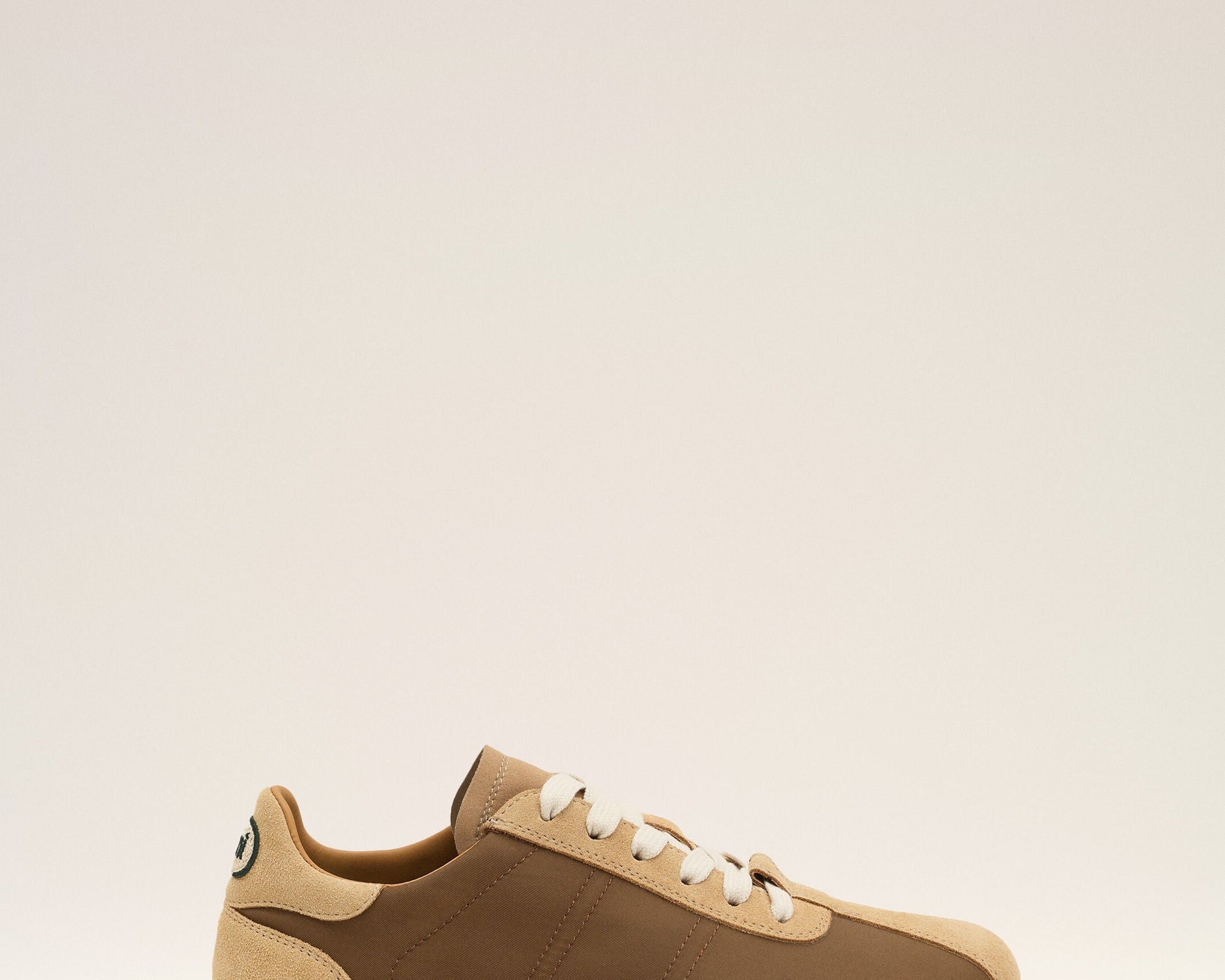 Sneakers Soft marron en nylon