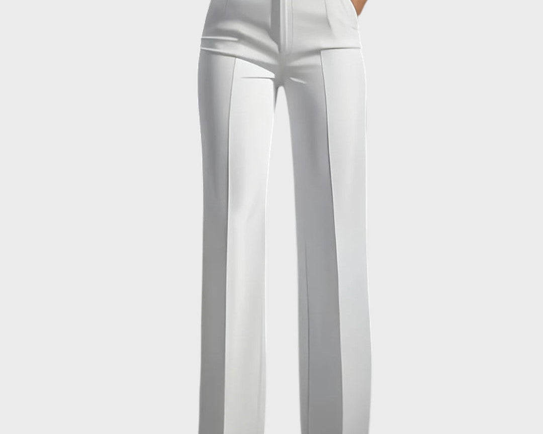Karolína - Elegant high-waisted trousers