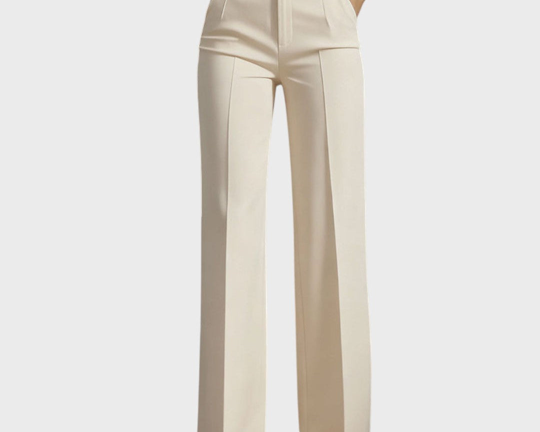 Karolína - Elegant high-waisted trousers
