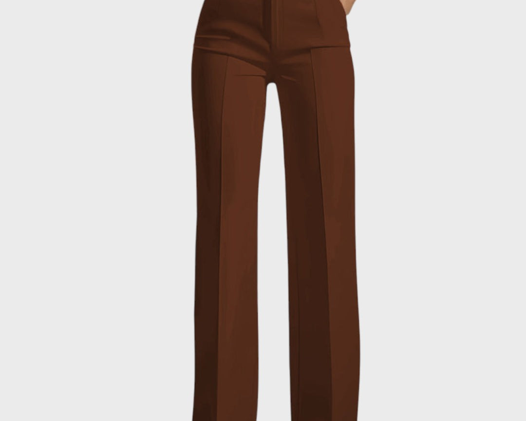 Karolína - Elegant high-waisted trousers