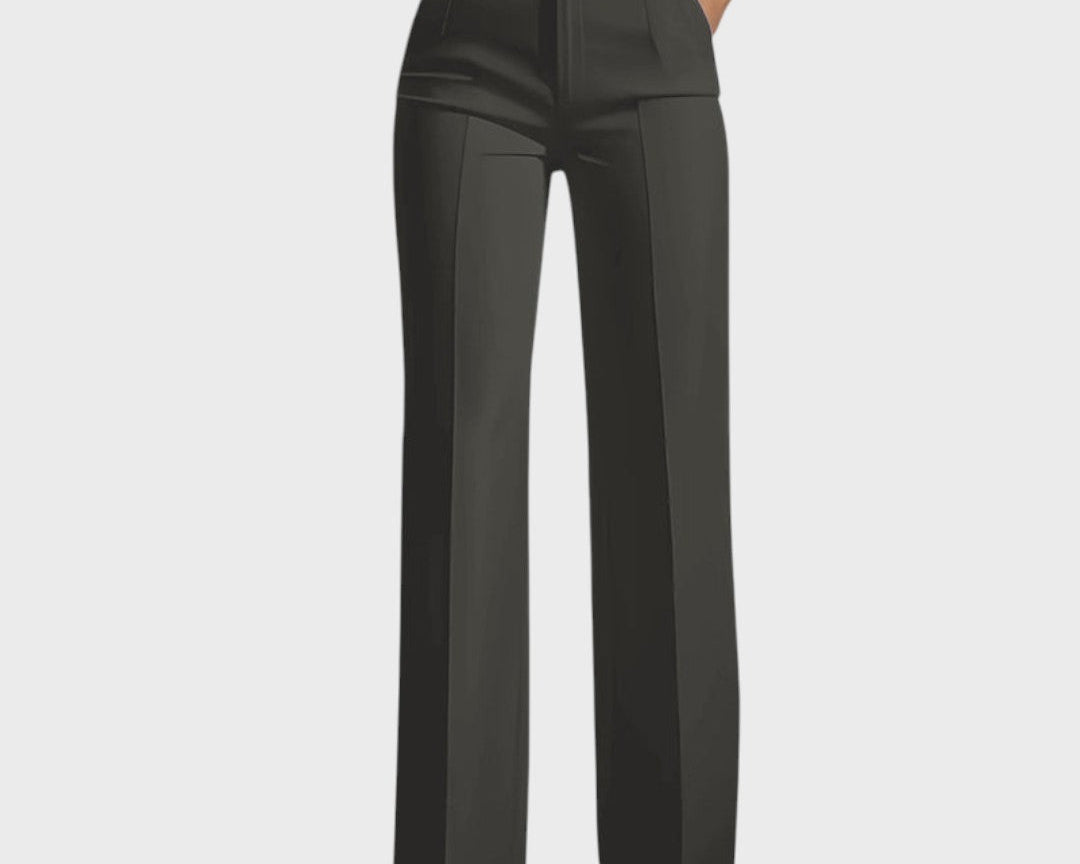 Karolína - Elegant high-waisted trousers