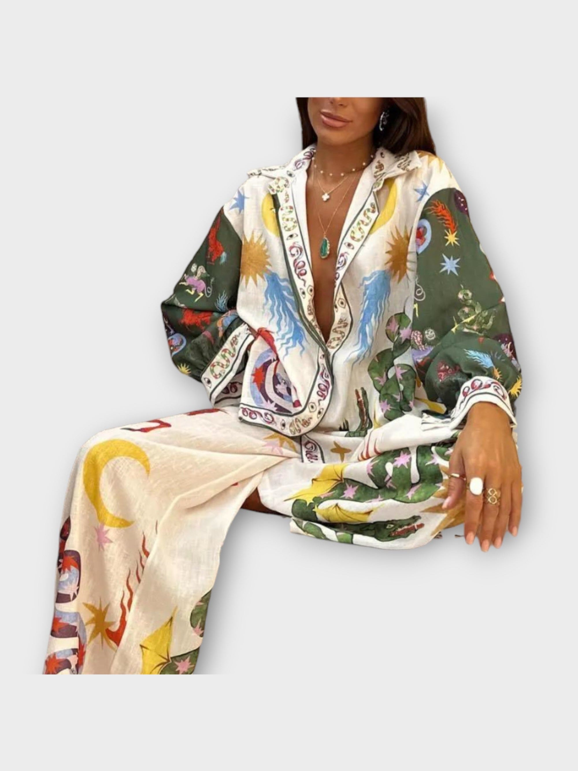 Stella - Elegantní dvoudílný dámský outfit
