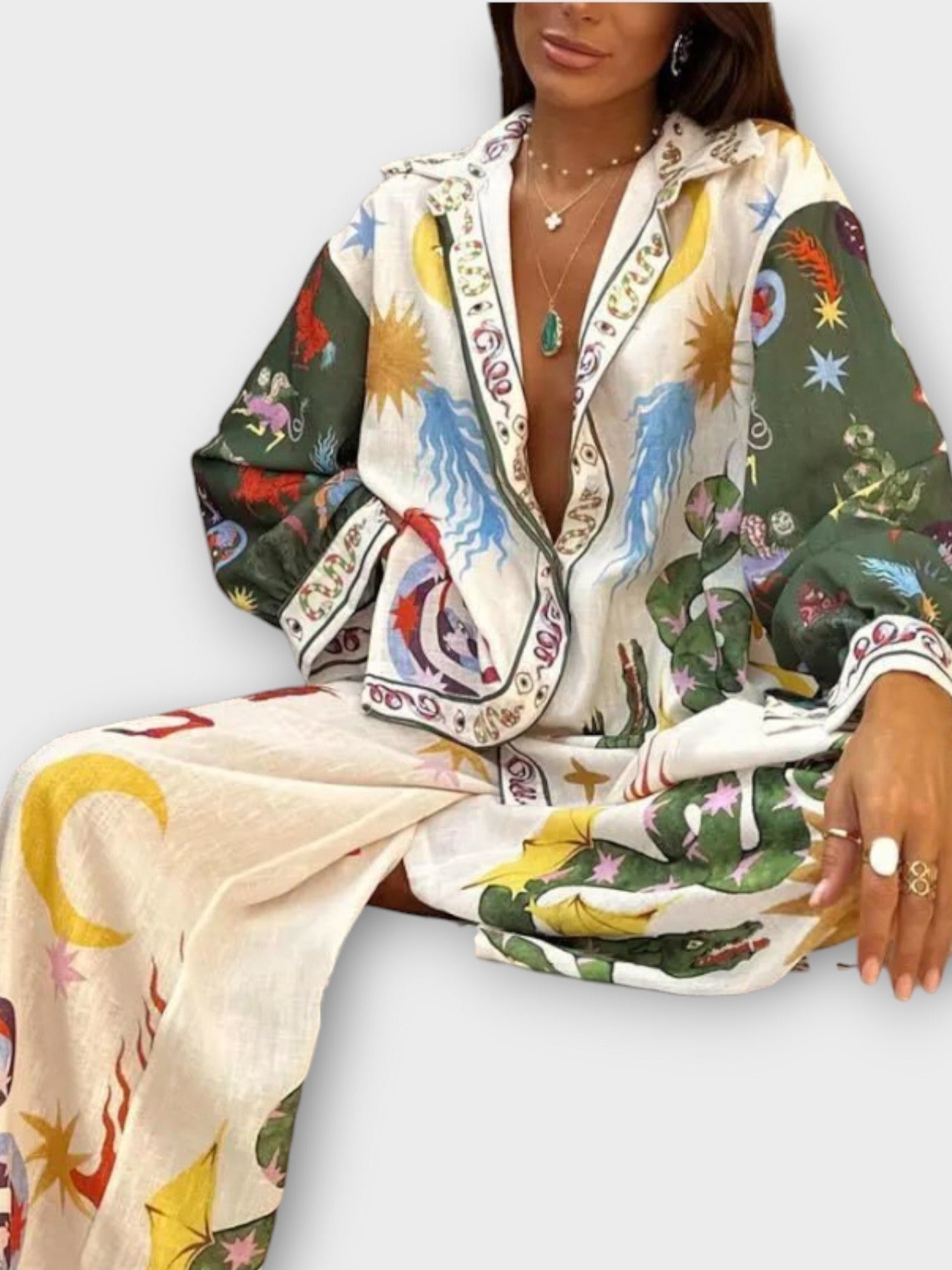 Stella - Elegantní dvoudílný dámský outfit