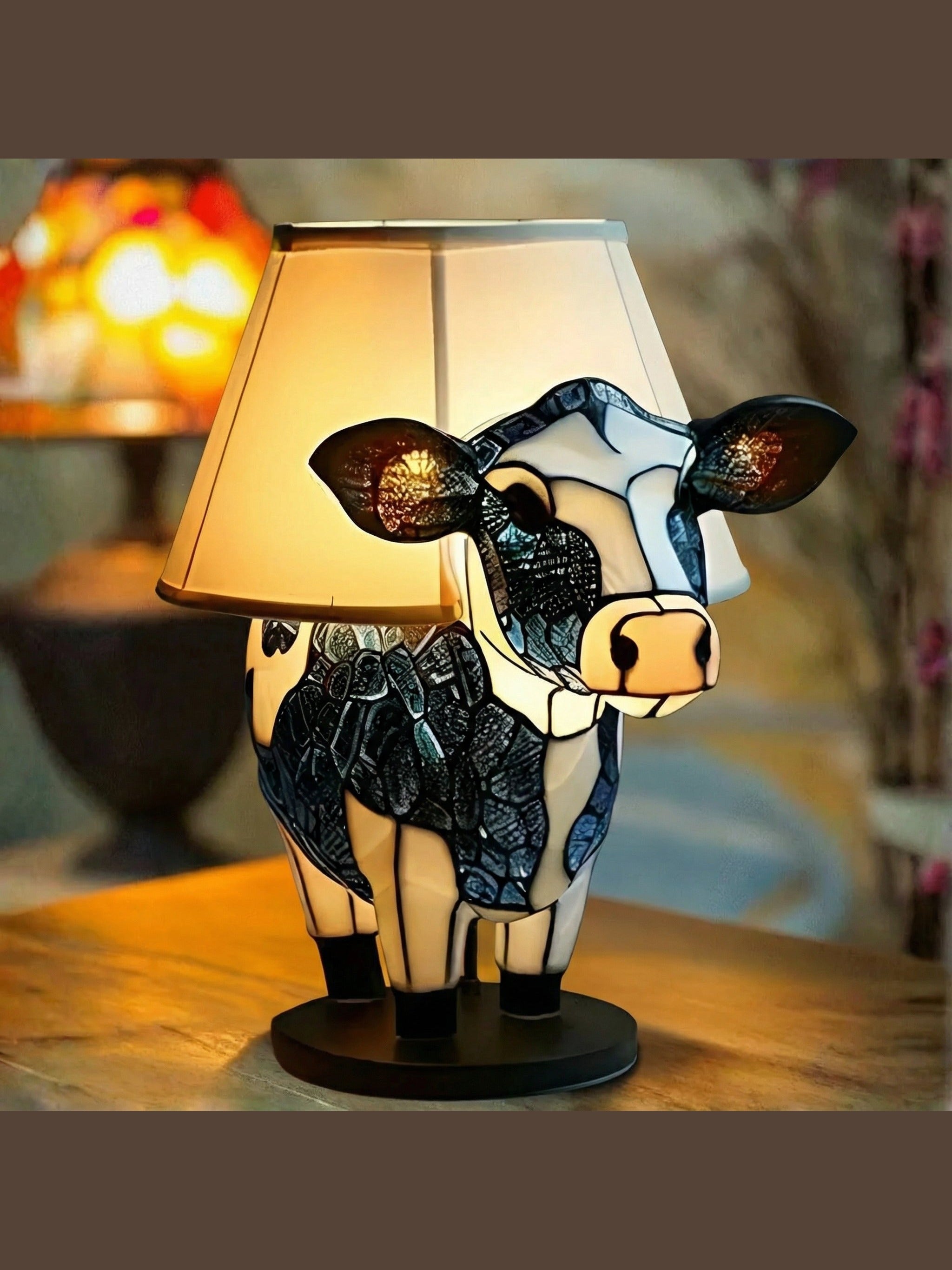 Stračena - Lampa ve vitrážích