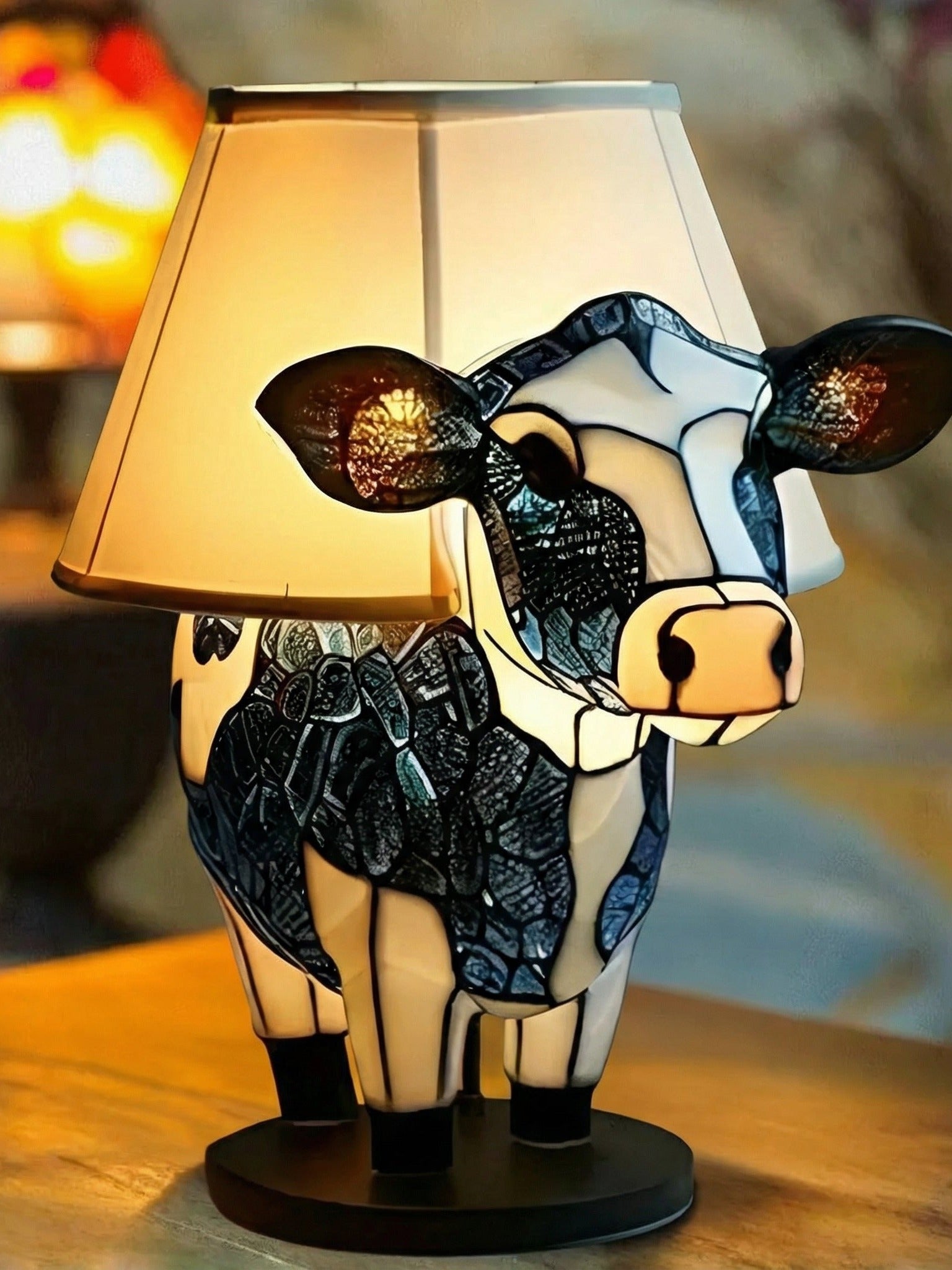 Stračena - Lampa ve vitrážích