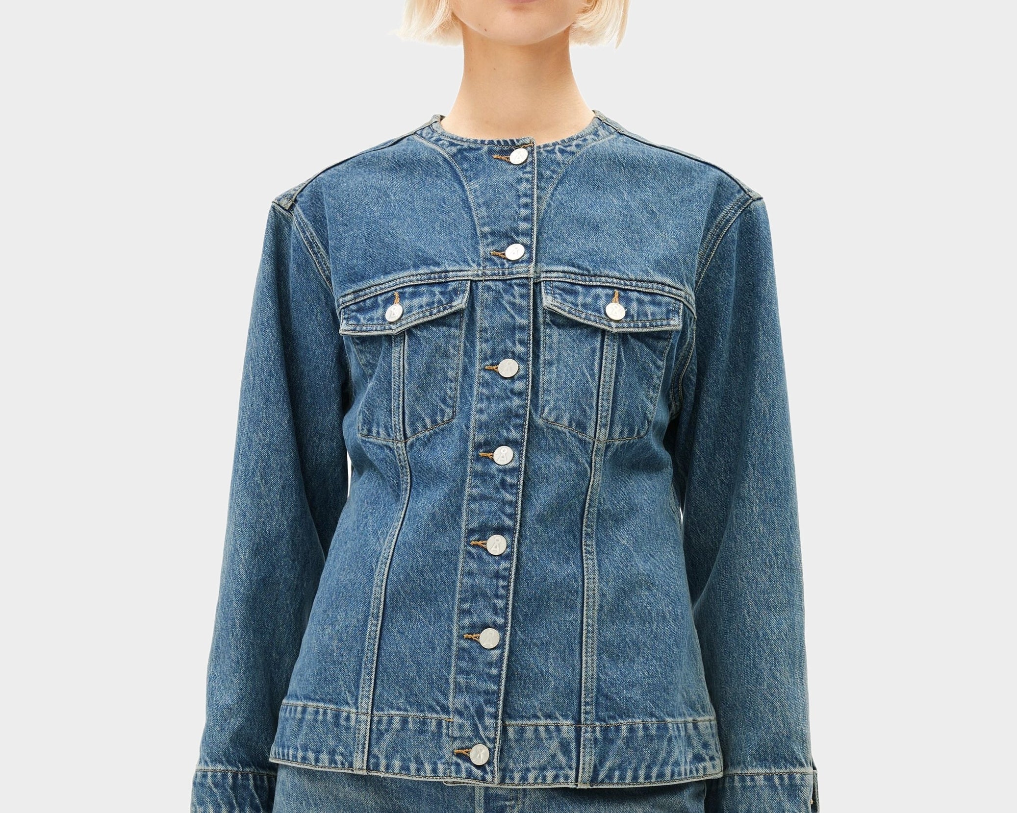 STRUKTURIERTE JEANSJACKE | ligure