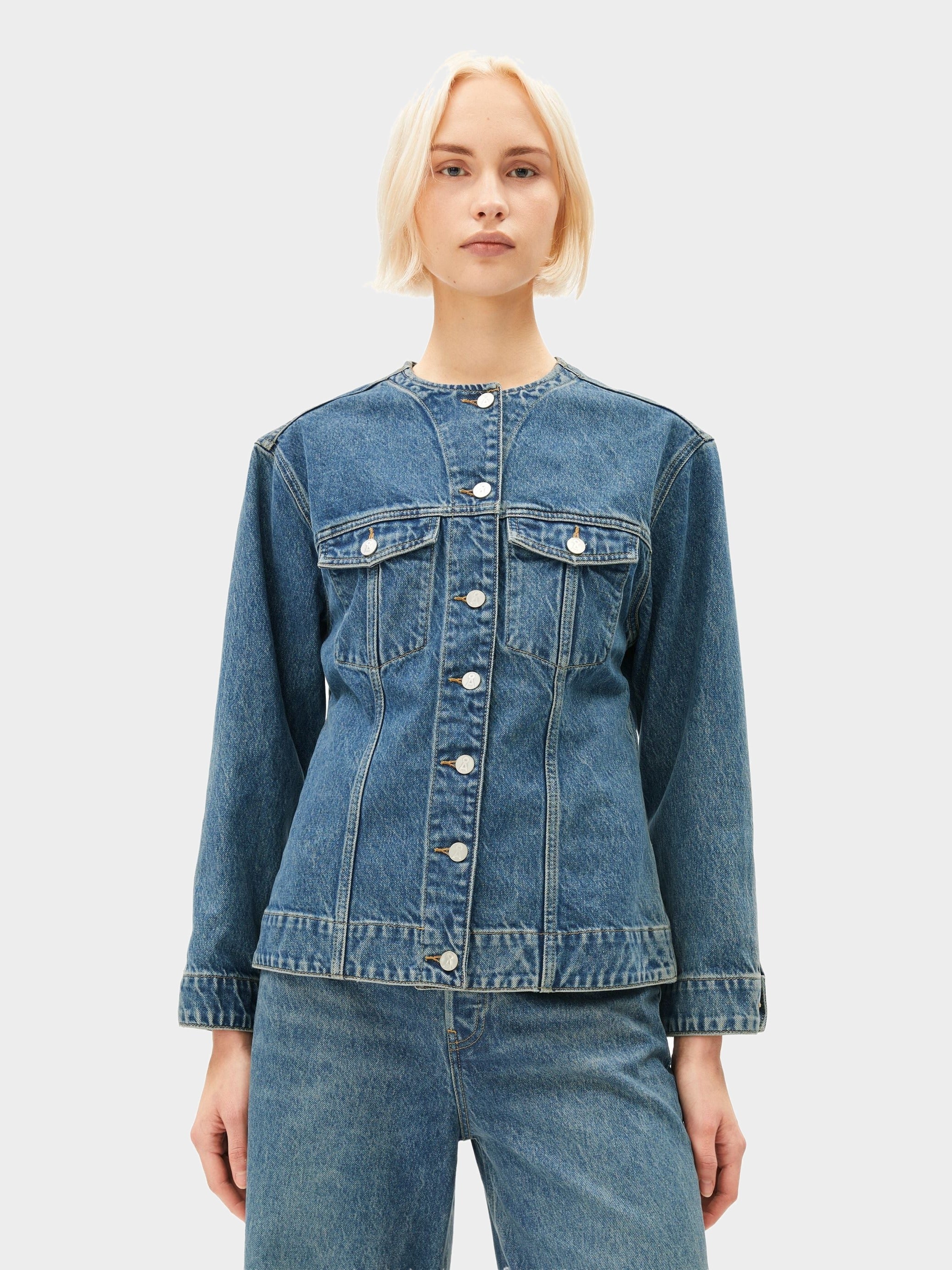 STRUKTURIERTE JEANSJACKE | ligure