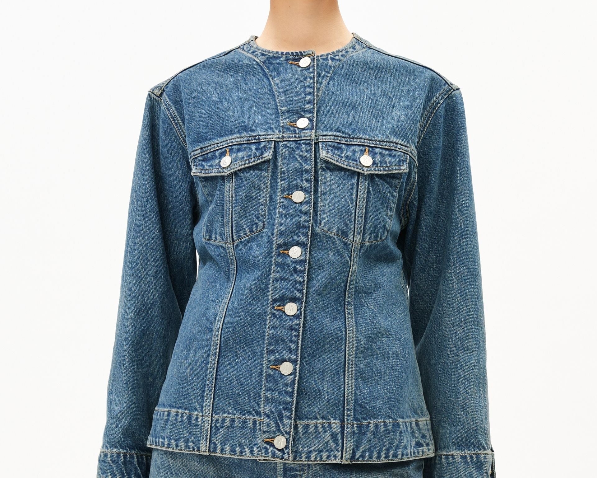 STRUKTURIERTE JEANSJACKE | ligure