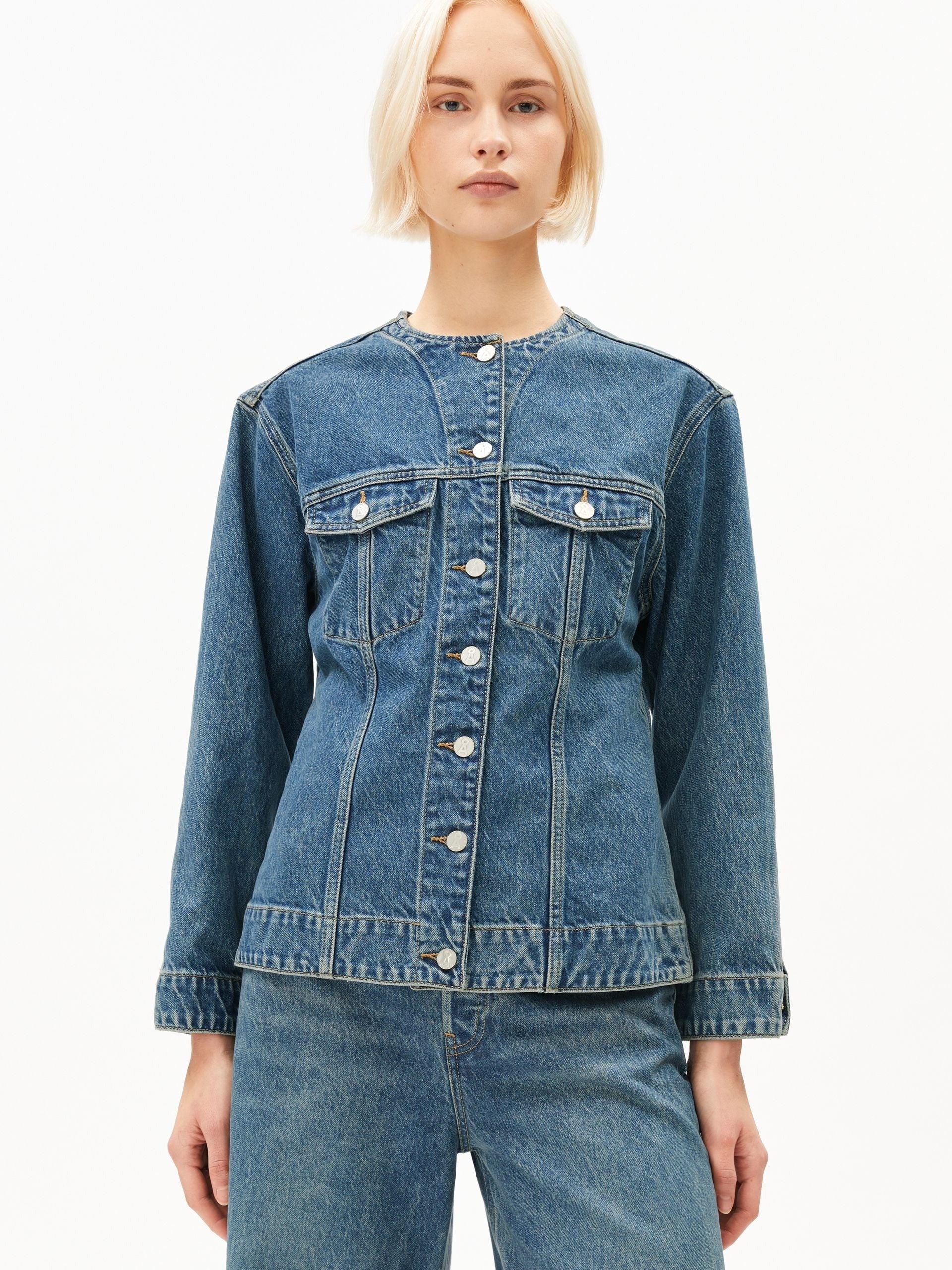 STRUKTURIERTE JEANSJACKE | ligure