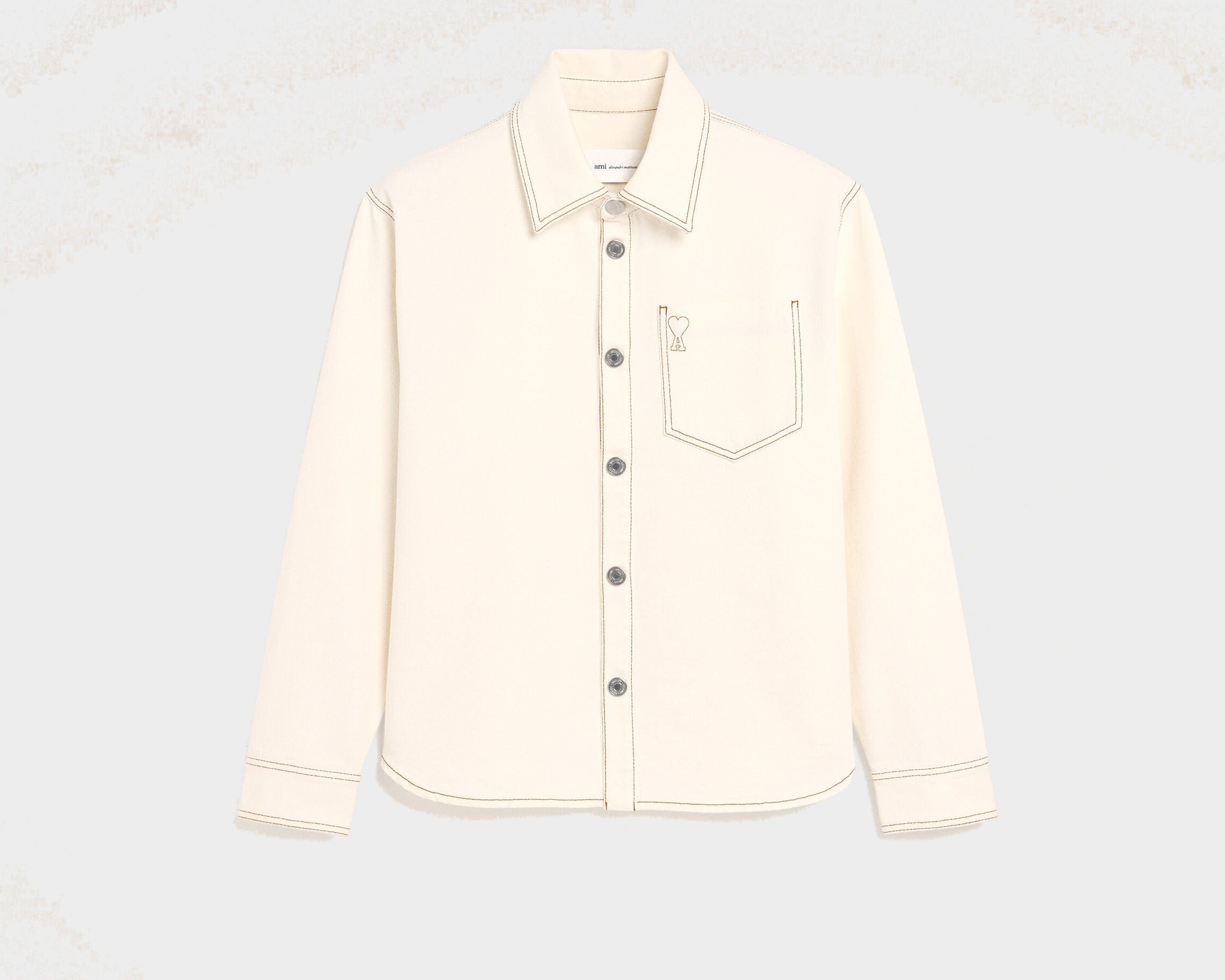 Surchemise Blanche Ami De Coeur En Coton