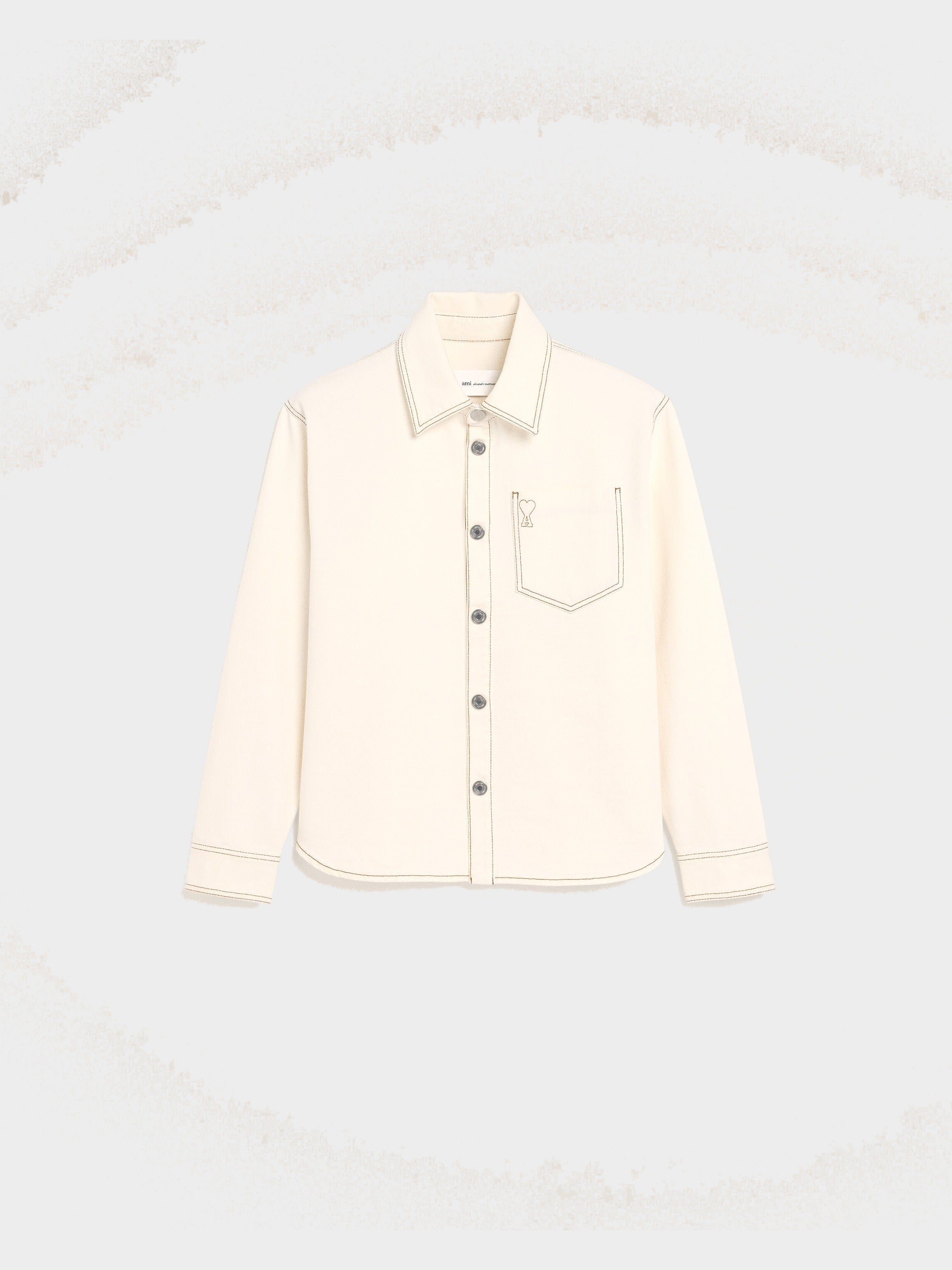 Surchemise Blanche Ami De Coeur En Coton