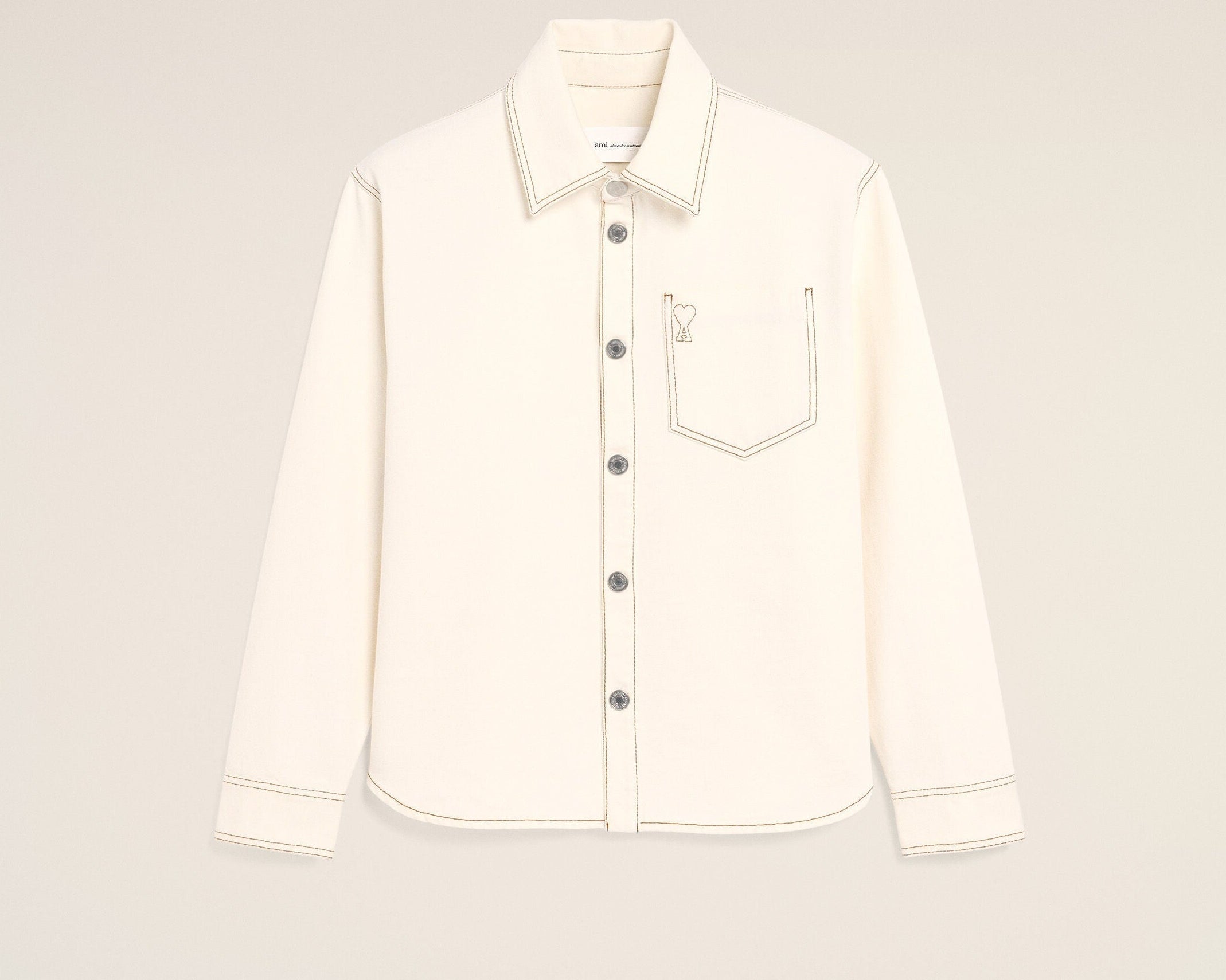 Surchemise Blanche Ami De Coeur En Coton