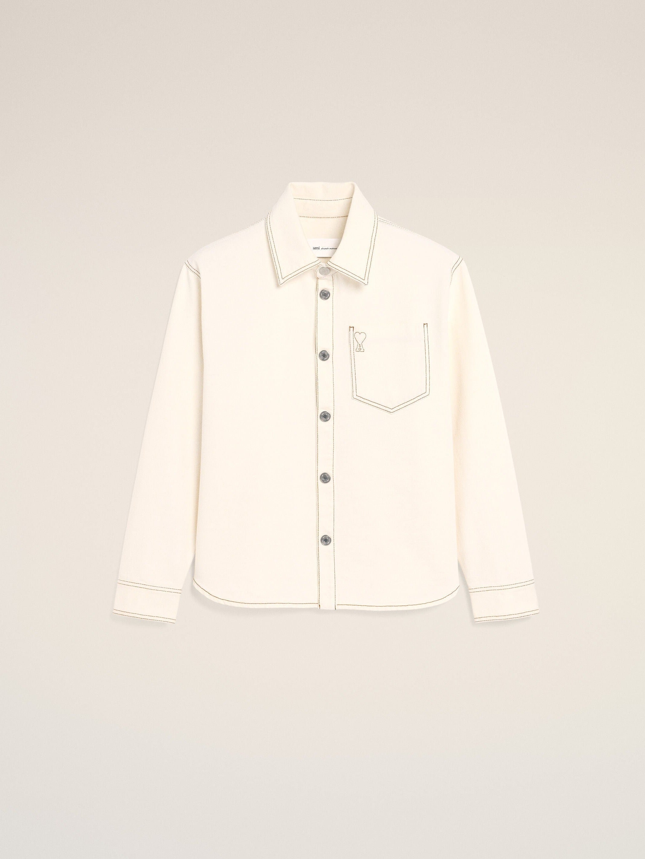 Surchemise Blanche Ami De Coeur En Coton