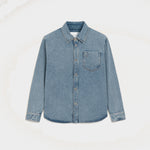 Surchemise bleue en coton Ami de Coeur