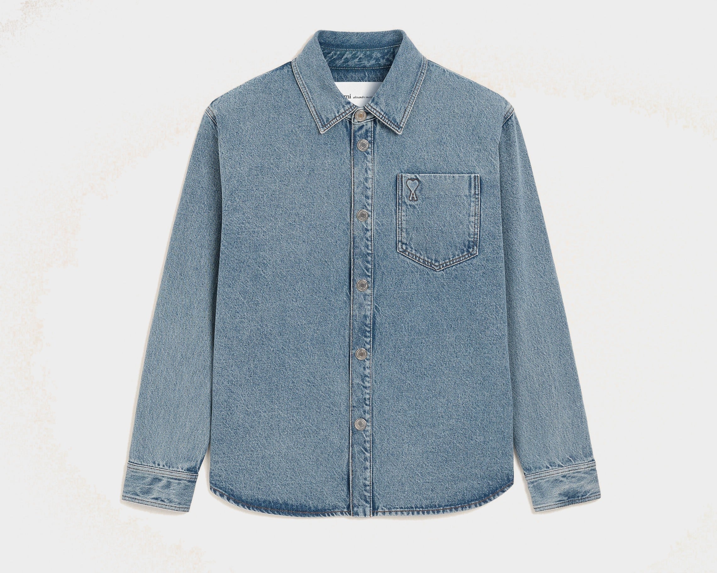 Surchemise bleue en coton Ami de Coeur